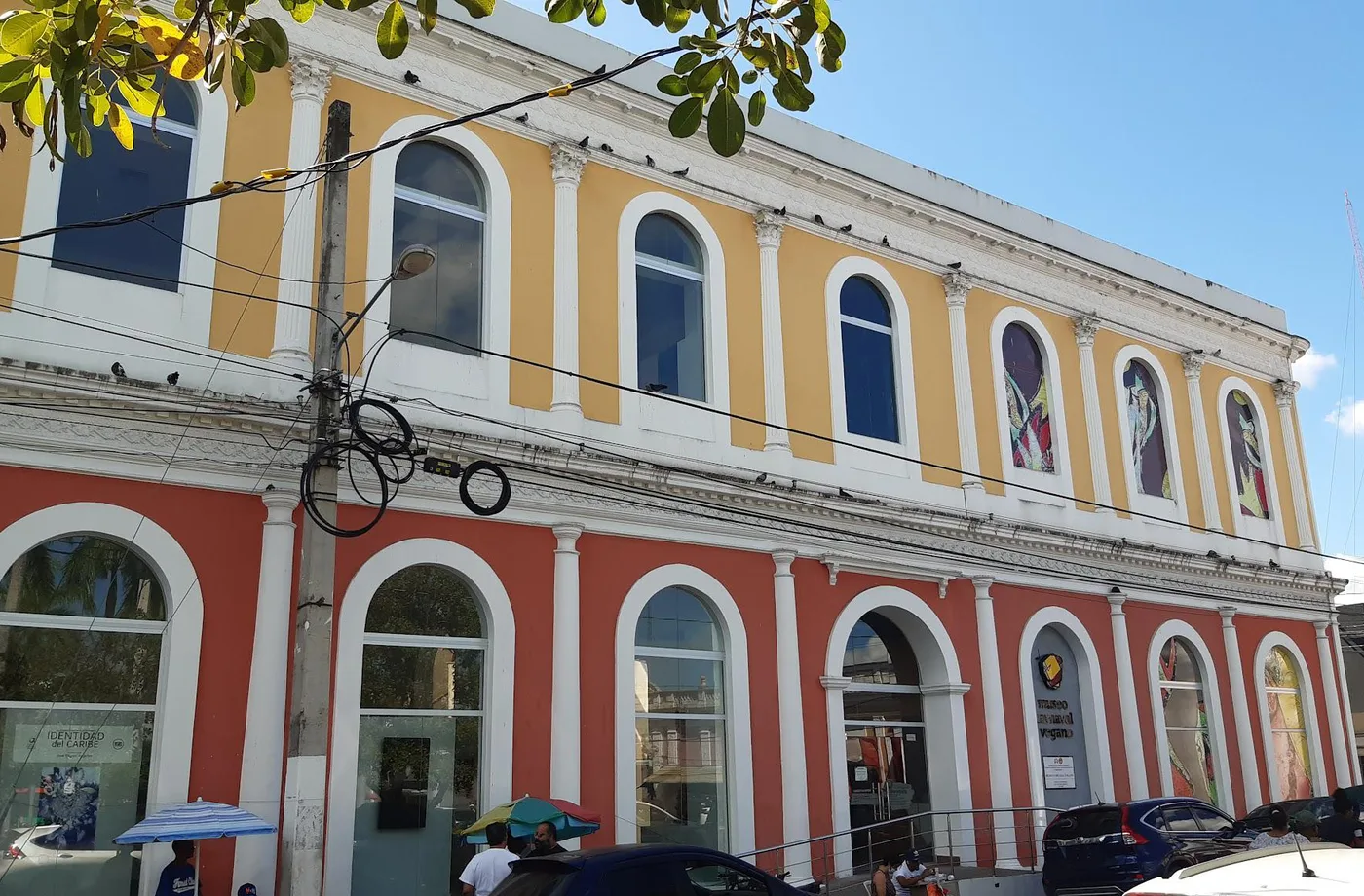 Arquitectura histórica en el centro de La Vega